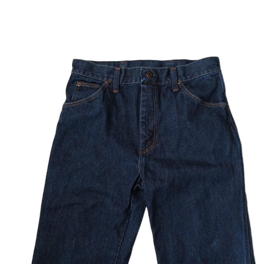 Men's Classic Straight Leg Denim Jeans - Picture 2 of 5